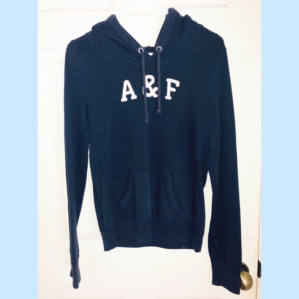 Navy Abercrombie Hoodie (LIKE NEW)
